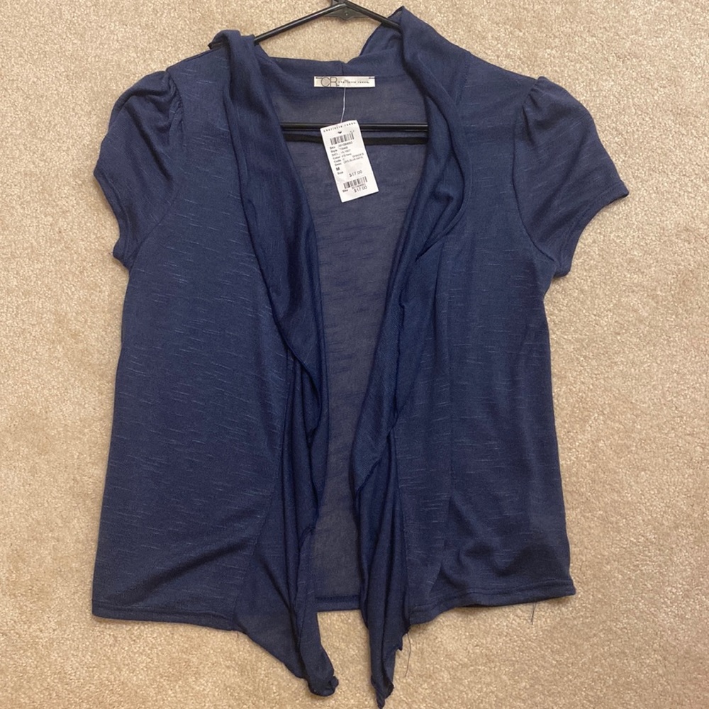 Charlotte Russe navy sweater